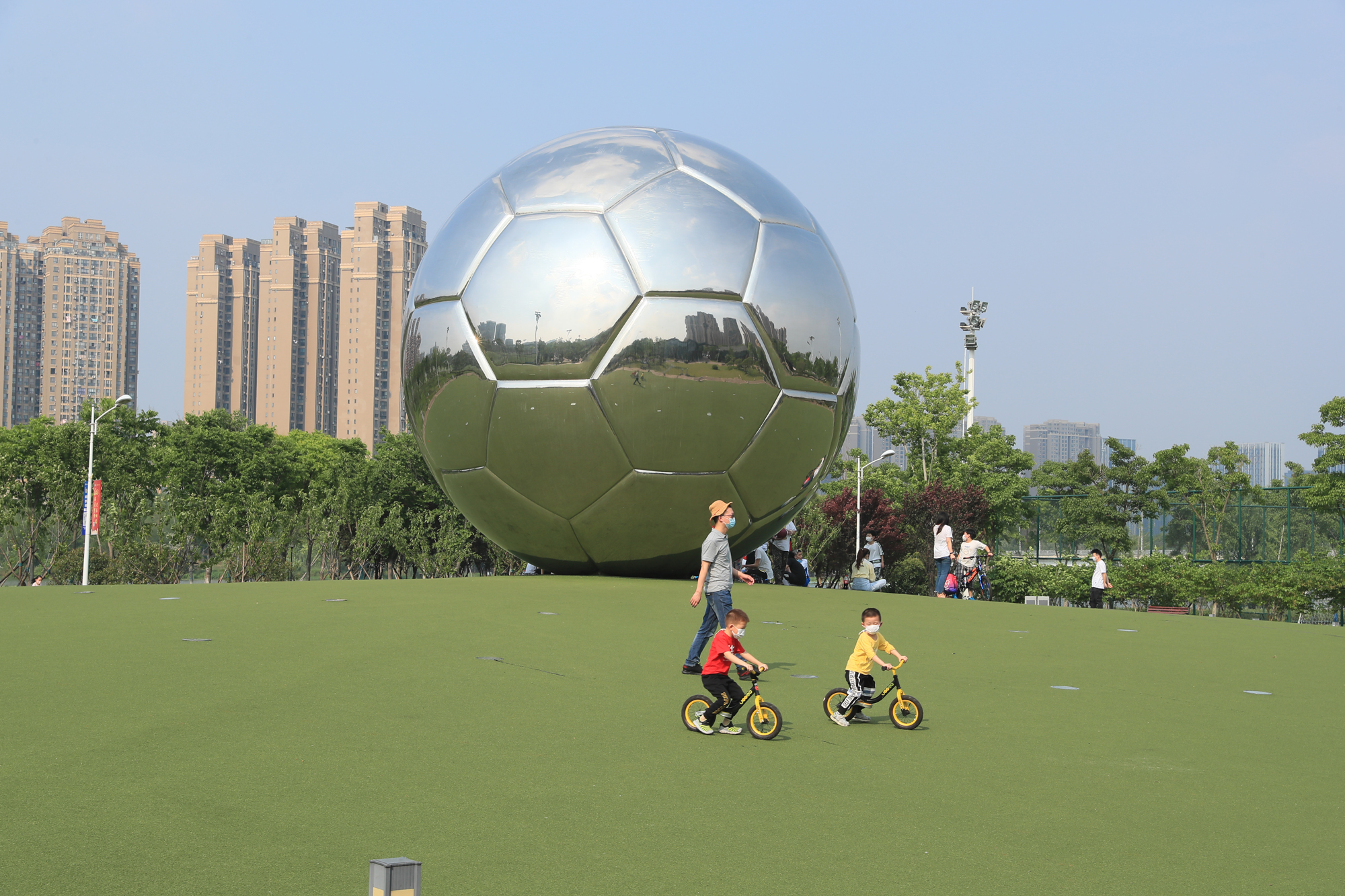 重啟運動模式，足球公園今日恢復對外開放！(圖1)